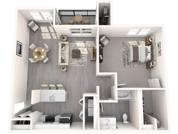 [ Nice and Lovely ]1bd and 1ba Apartment