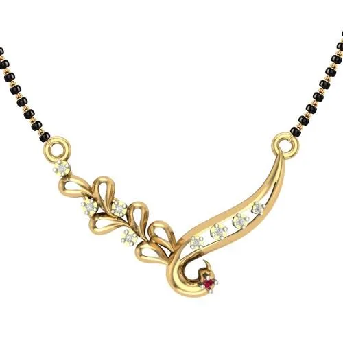 Dishis Designer Jewellery Gold and Diamond Mangalsutra  B2B Expo