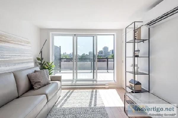 New 2 bedroom penthouse for rent in the Village Montreal