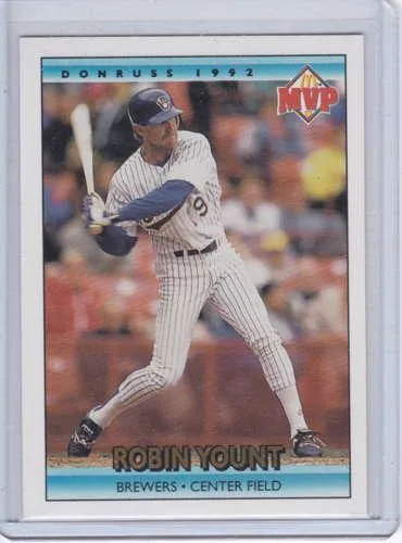 Robin Yount 1992 Donruss MVP McDonald s of Canada 12 of 26