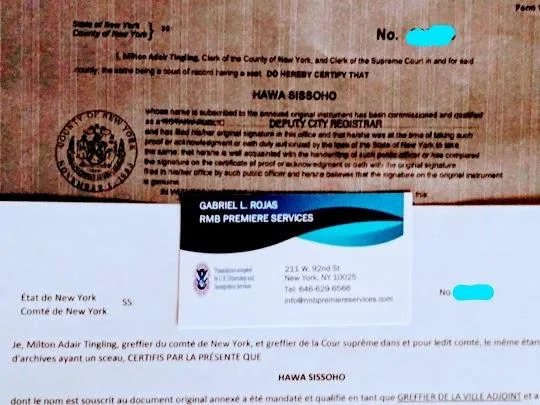 APOSTILLED TRANSLATIONS OF U.S. LEGAL and ACADEMIC DOCUMENTS