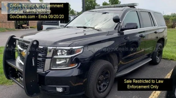 2015 Chevrolet Tahoe Police