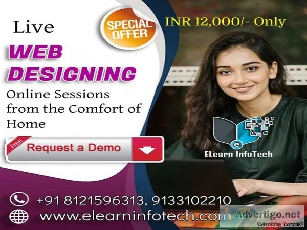 Web Designing Online Training In Hyderabad with Projects