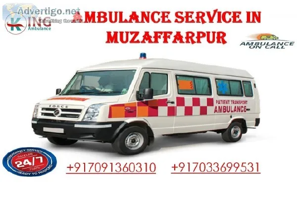 Best and Economical Ambulance Service in Muzaffarpur