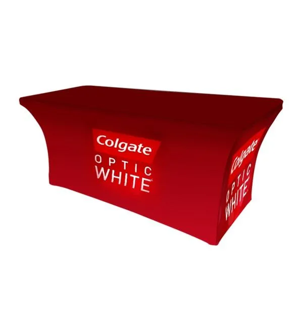 Custom Printed Table Covers Table Covers With Your Logo  - Tent 