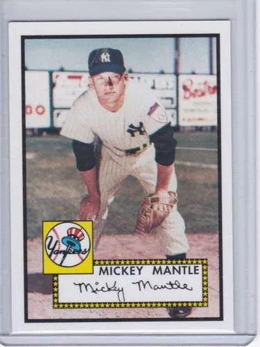 Mickey Mantle 2006 Topps Rookie of the Week 25 of 25