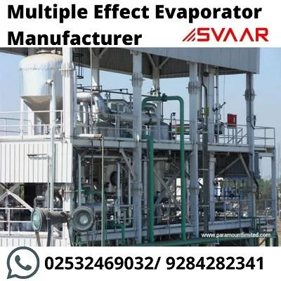 Multiple Effect Evaporator Manufacturer in India