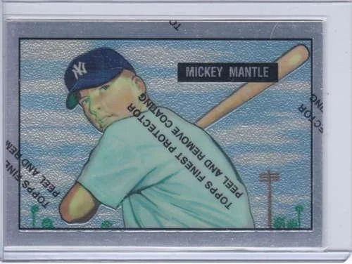 Mickey Manrle 1996 Topps Mantle Finest Commemorative 119