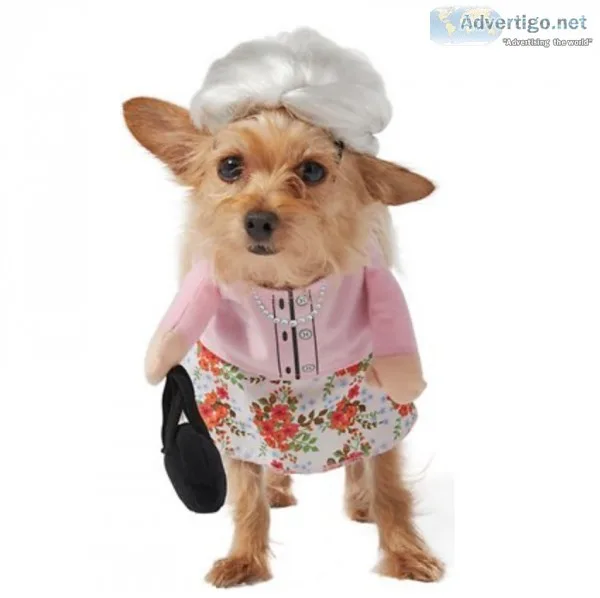 Granny Dog and Cat Costume