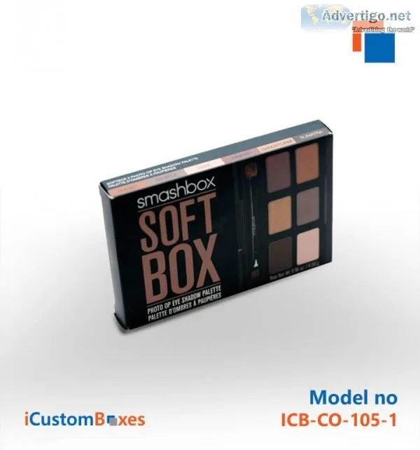 Get Custom Eyeshadow Box Packaging wholesalee at iCustomBoxes