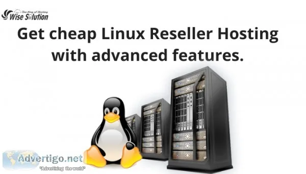 Get cheap Linux Reseller Hosting with advanced features.