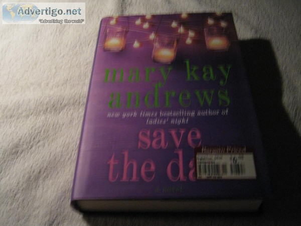 NEW  save the date &ndash a novel