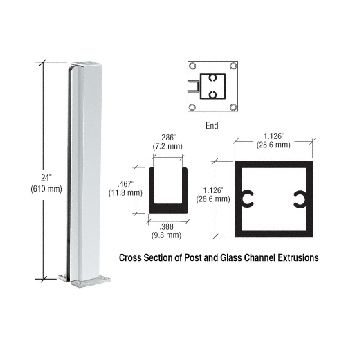 Partition Post Components And Accessories