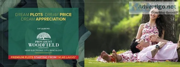 Provident Woodfield andndash Plots for Sale Near Electronic City
