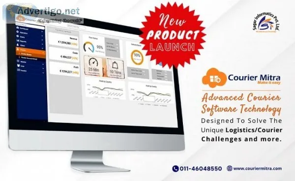 Advanced Courier Software Technology Delivery Courier Franchise