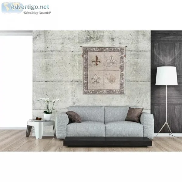 Fleur De Bienvenue Wall Tapestry