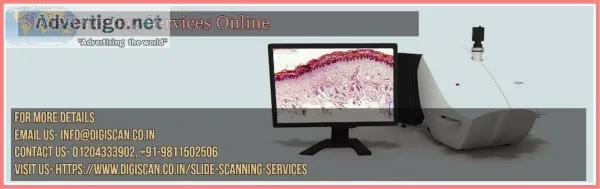Slide scanning services