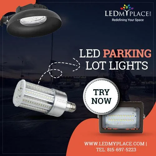 Buy Now LED Parking Lot Lights With Motion Sensor