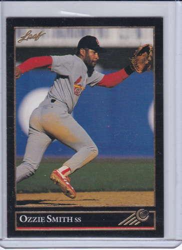Ozzie Smith 1992 Leaf Gold Edition 400