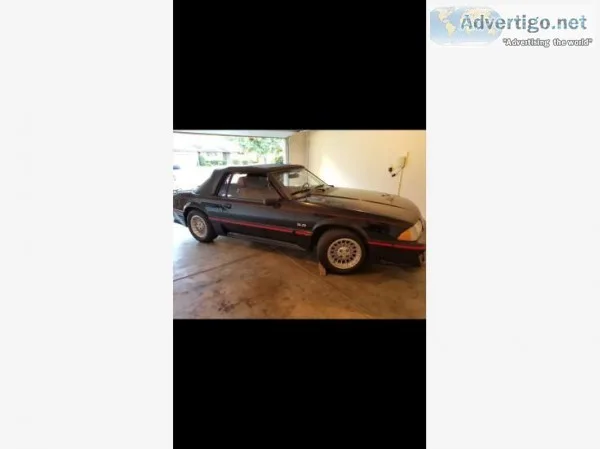 1989 Ford Mustang GT Convertible