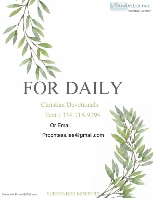 Free Christian devotional