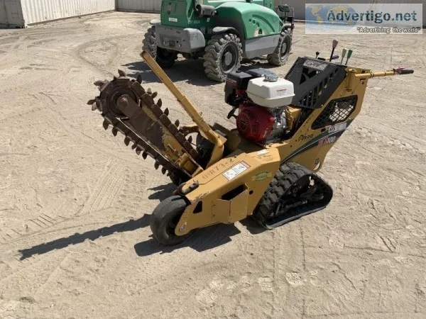 2015 VERMEER RTX100 WALK BEHIND CRAWLER TRENCHER 131908204
