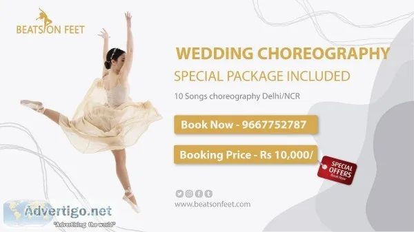 wedding choreographer in vikaspuri  Beats on feet