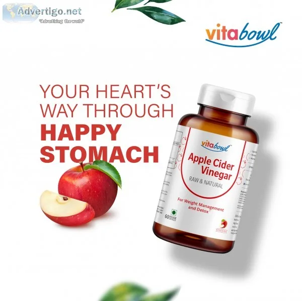 Apple cider vinegar capsules for weight loss in india - vitabowl
