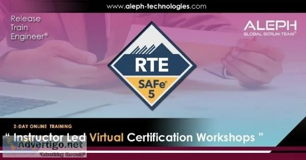Release Train Engineer SAFe 5.0  Virtual Instructor Led Workshop