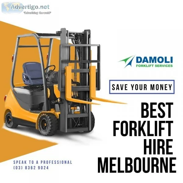 Save your money on Forklift Hire at Damoli Forklift Services