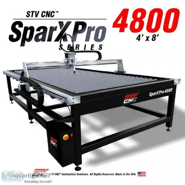 STV&regCNC SPARX&trade PRO 4800 P LASMA TABLE