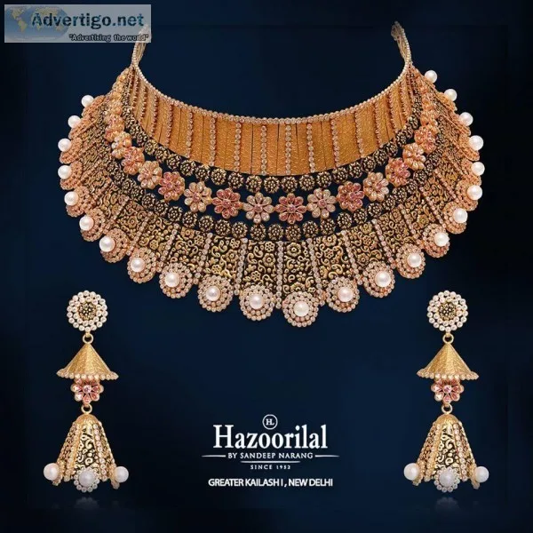 One of the best diamond jewellers hazoorilal delhi