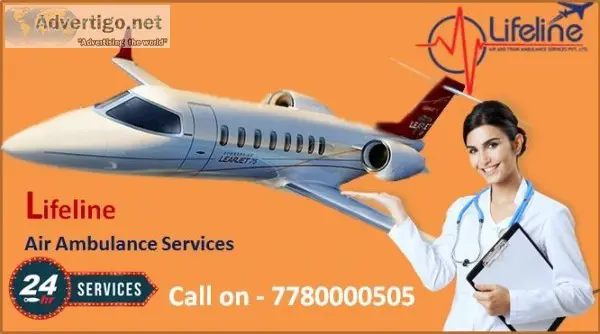 Book the Best Air Ambulance in Guwahati with ICU Care