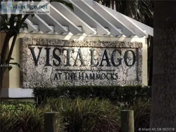 FOR RENT 1 bed1 bath unit in &quotVista Lago At The Hammock- Ken