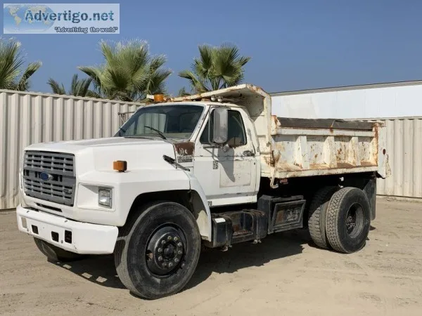 1990 FORD F800 BOBTAIL DUMP TRUCK 31505205