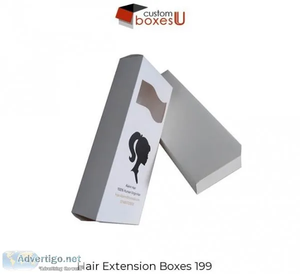 Custom Hair Extension Packaging at wholesale in TexasUSA