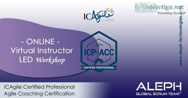 ICAgile Certified Professional - Agile Team Facilitation  Virtua