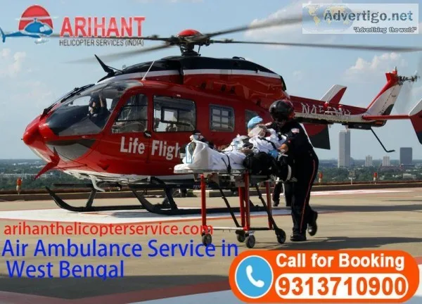 book a airambulaince service instantli in west bangal