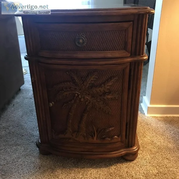 DREXEL HERITAGE END SIDE TABLE NIGHTSTANDS-2