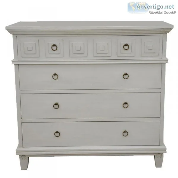 Donatella Tall Grey Dresser - Lillian Home