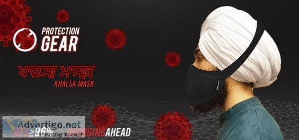 Buy Reusable Sikh Face Mask Online from Offlimits.co.in Website
