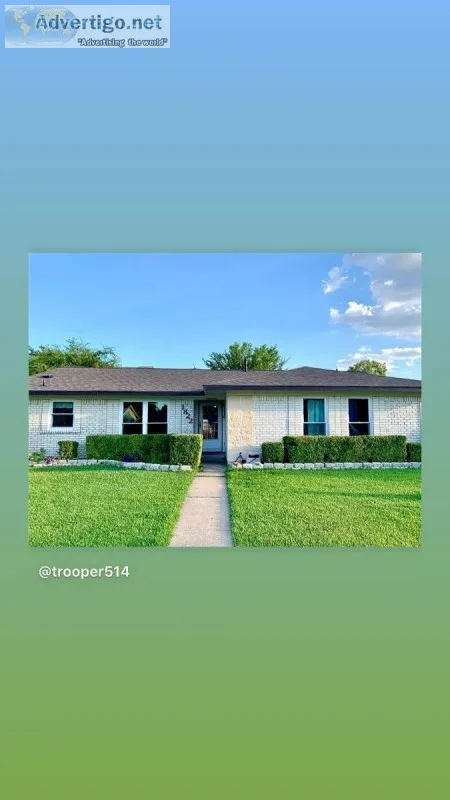 Home for sale in Garland Tx.
