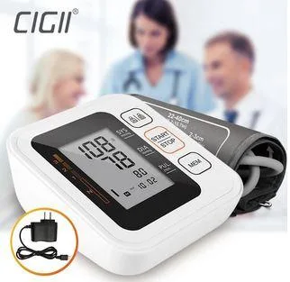 Portable Digital Upper Arm Blood Pressure Monitor for Heartbeat 
