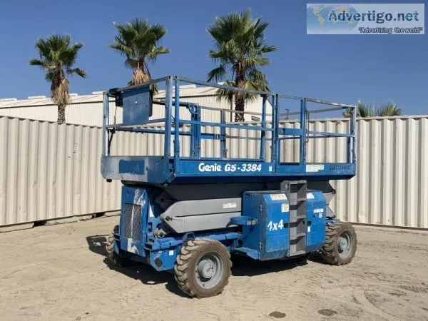 2008 GENIE GS3384 ROUGH TERRAIN SCISSORLIFT 116206205