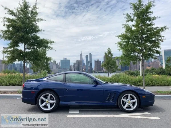 Extremely Rare 2002 Ferrari 575M Maranello with 6-Speed Manual G