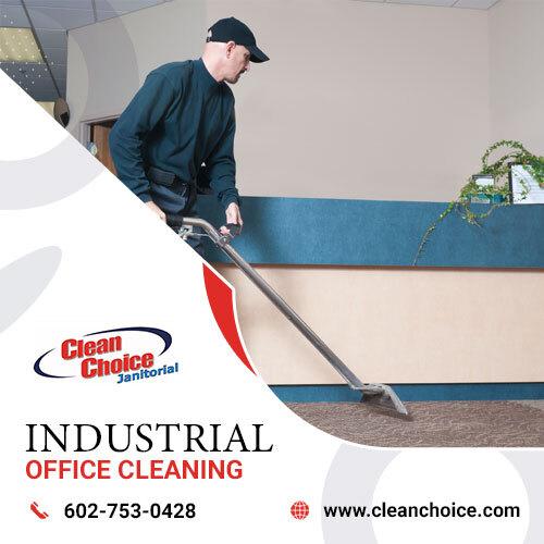 Hire industrial office cleaning