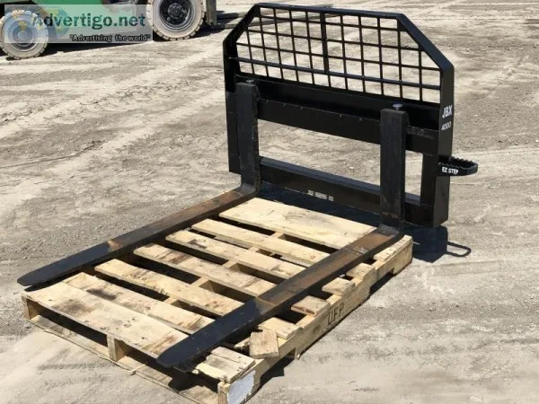 (2) UNUSED JBX 4000 48&quot FORK ATTACHMENT