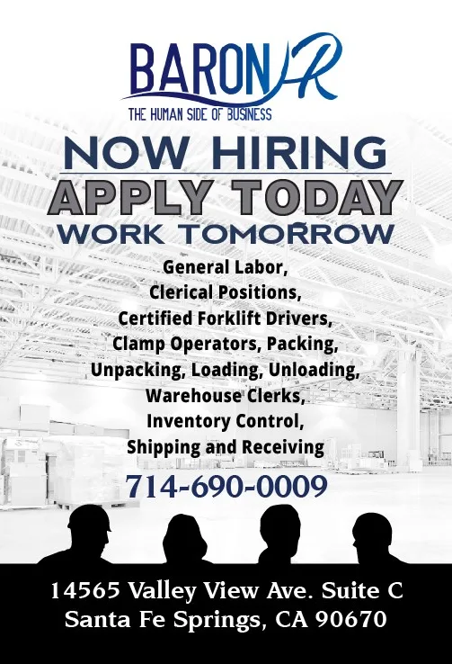 Clerical Customer Service-Huntington Beach