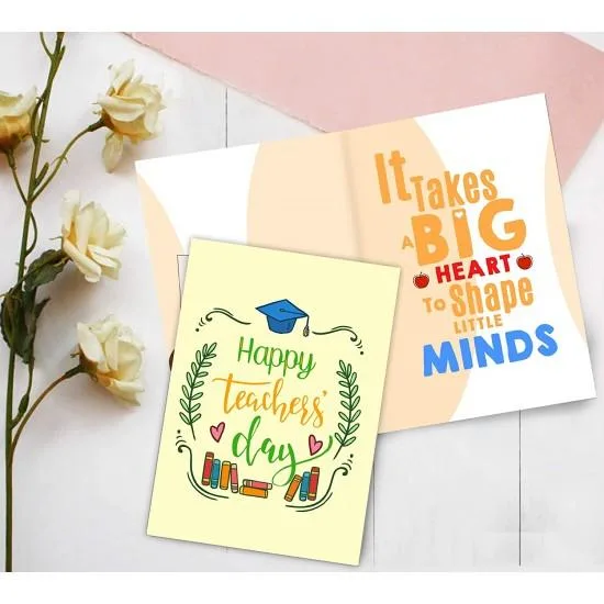 Handmade Greeting Card for Teacher