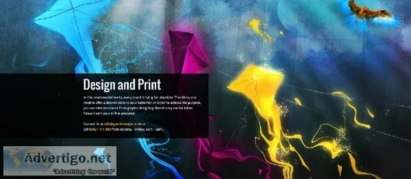 Get Graphic Designing and Printing Service in Cardiff - Gomie De